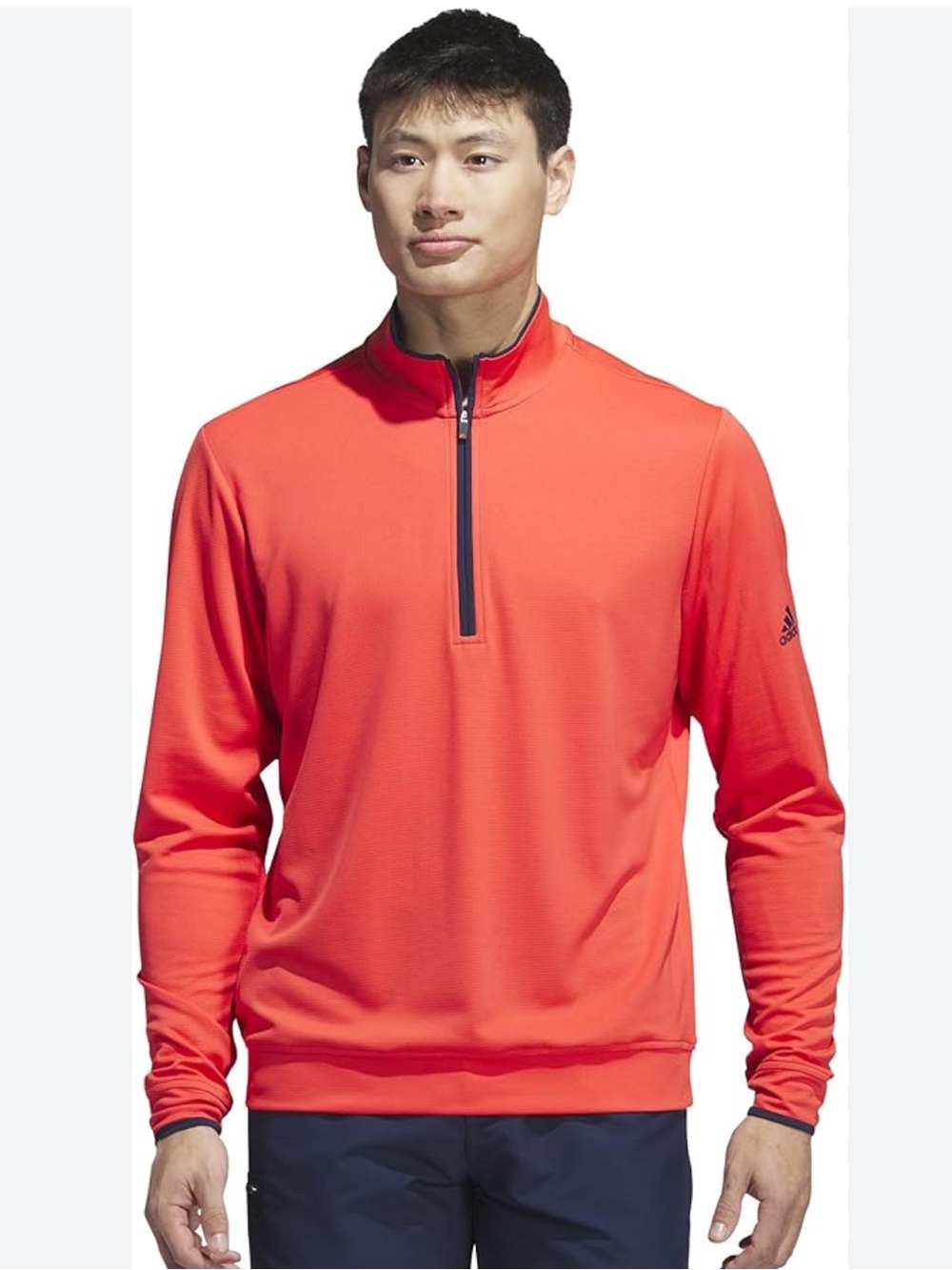 Adidas Mens Size M Quarter-Zip Pullover Layering Top Golf Large